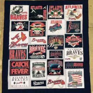 Braves 2 Quilt Blanket Pt27  Quilt